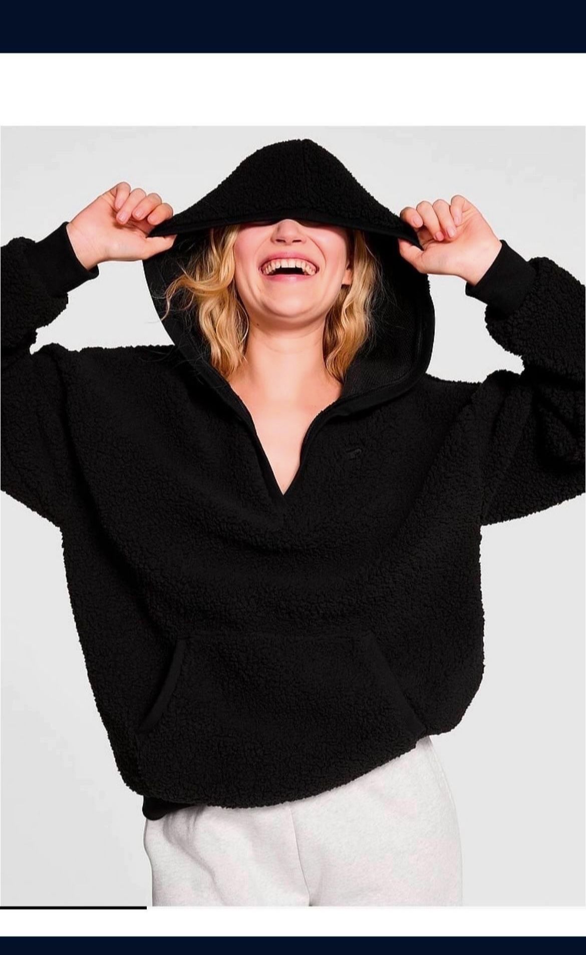 Pink Fleece Sweater
