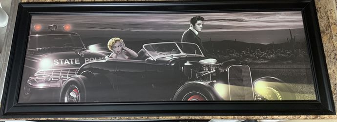 Elvis and Marilyn Monroe