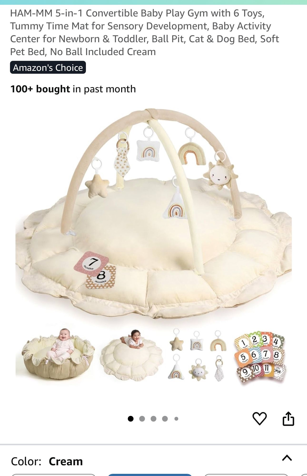 Baby Play Gym New In Box $40