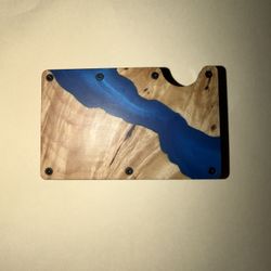 Wood & Resin Wallet 