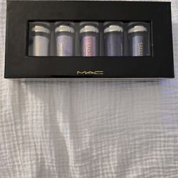 Mac Cosmetics Nocturnals Pigments And Glitter Silver And Violet