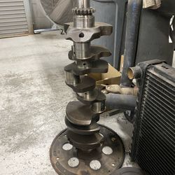 Big Block Chevy 1990 454 Crankshaft And Peanut Port Heads