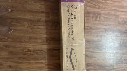 King 5 inch metal box spring