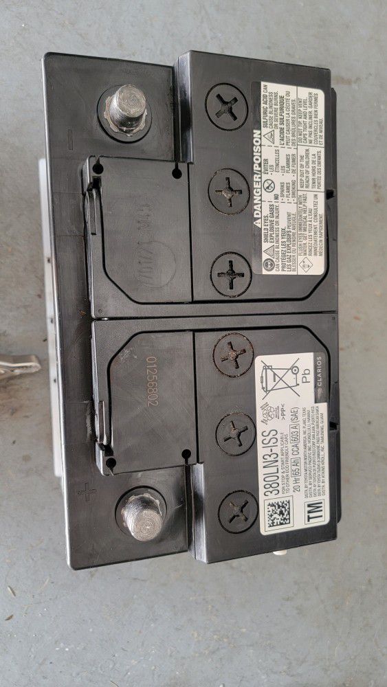 Car Battery 603amps CCA Excellent Condition 