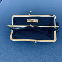 whiting and davis black wallet