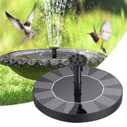 ❤️‍🔥❤️‍🔥❤️‍🔥 Solar Fountain Pump for Bird Bath & Garden