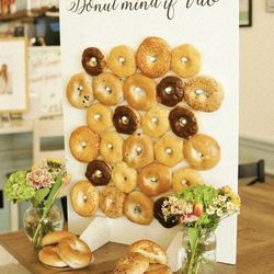 Wedding Reception Or Wedding Shower Donut Wall