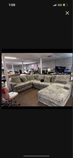 (ANY COLOR) Brand New Super Plush Comfy Corduroy Sectional