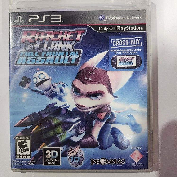 Ratchet & Clank: Full Frontal Assault (Sony PlayStation PS3, 2012)