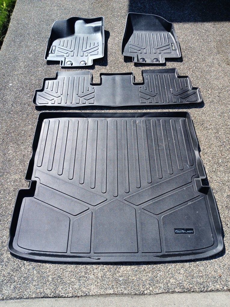 2022-2025 Nissan Pathfinder/ Infiniti QX60 Smartliner Floor Mats