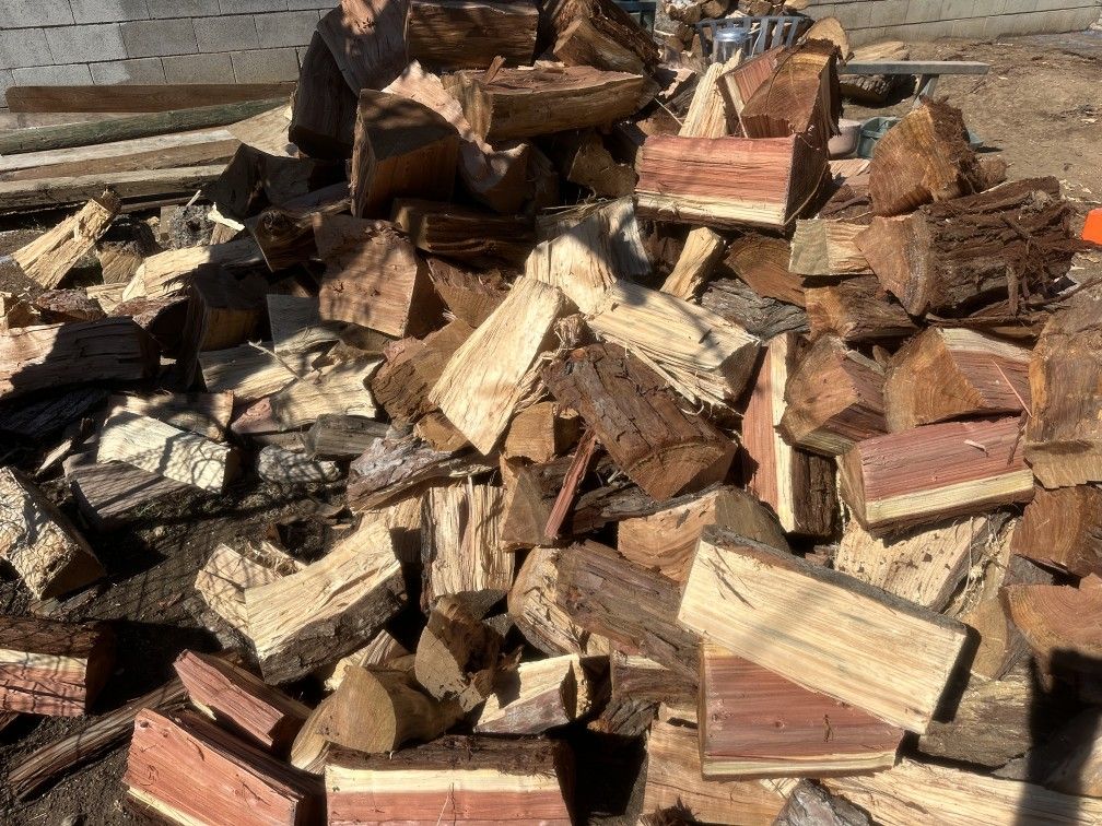Dry Split Almond Mix Firewood!!!Ready Too Burn Seasoned Wood!!!