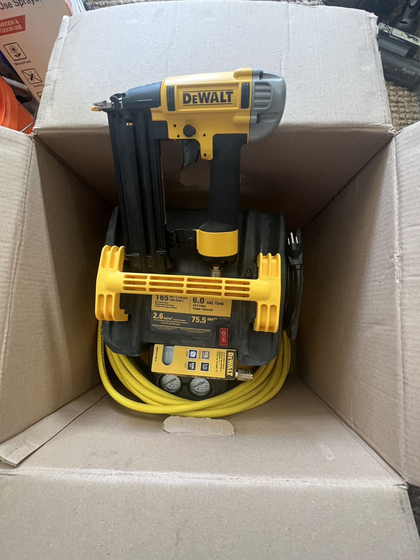 Dewalt Heavy Duty Compressor Combo Kit