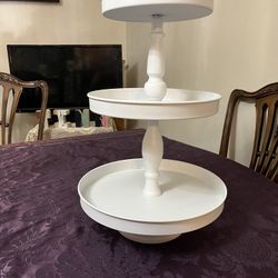 Metal 3 Tiered Tray