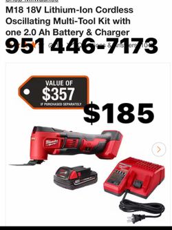 Multi tool kit w battery and charger