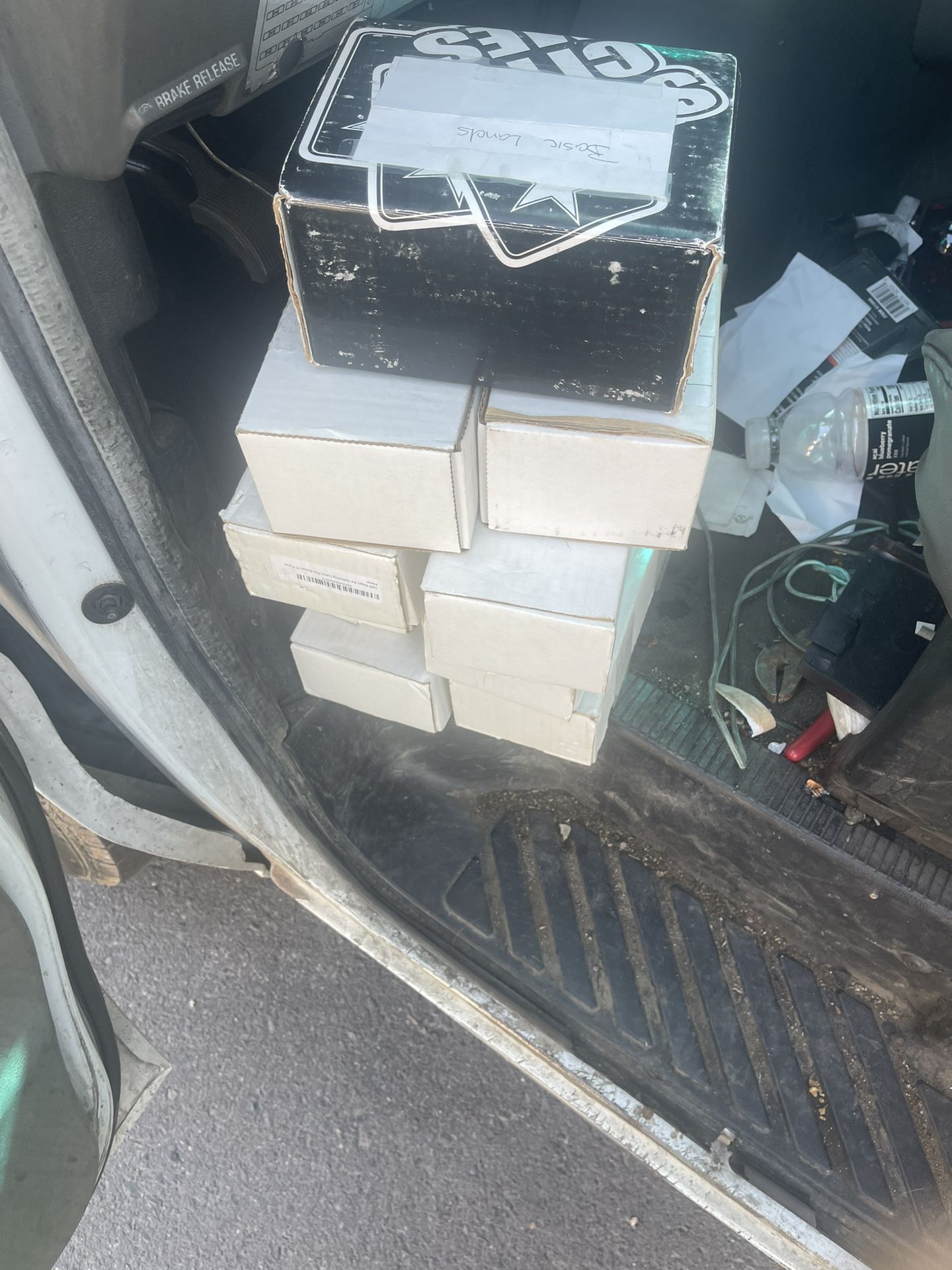 Thousands of magic gathering cards