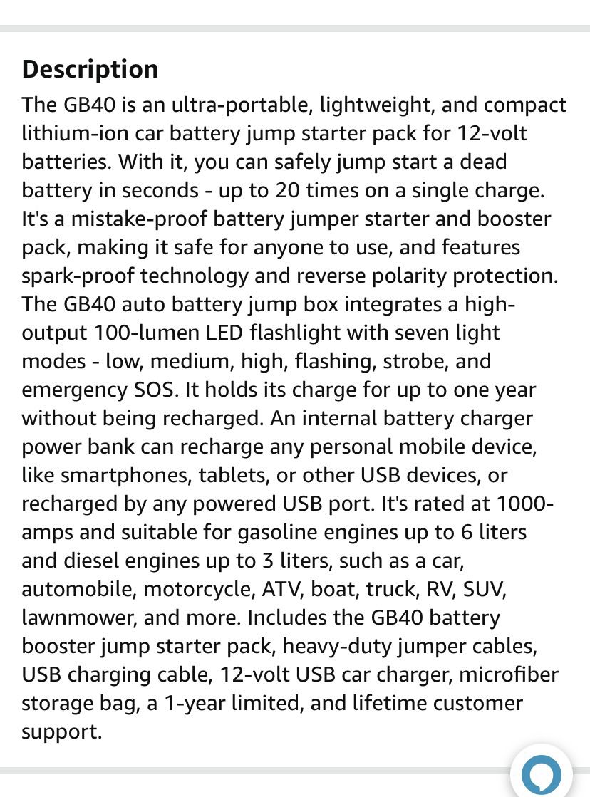 Car Battery Jumper