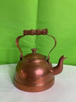 Vintage Copper Kettle from Portugal