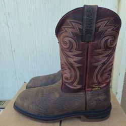 Rocky Worksmart 11" Composite Toe Waterproof Western Boots Men's Size 10, 11 And 13