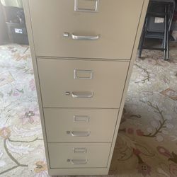 4 Drawer Vertical File Cabinet With Lock