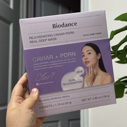 Biodance Caviar PDRN Mask 4pcs NEW