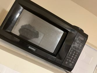 Black Microwave Need Gone ASAP