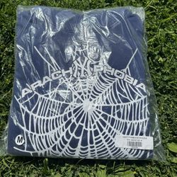 Spider Hoodie Navy Yankee 
