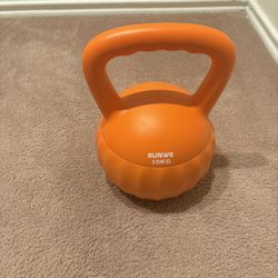 10kg Kettlebell Plastic