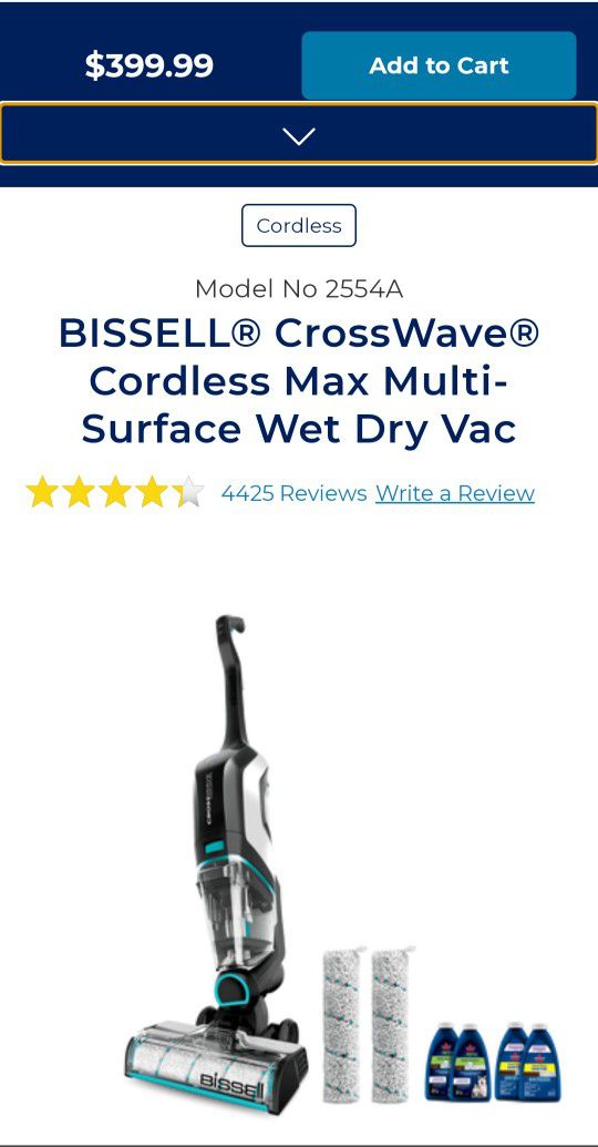 Brand New Bissell Crosswave
