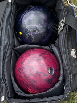 Bowling balls  with bag