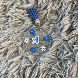 Letter A Keychain