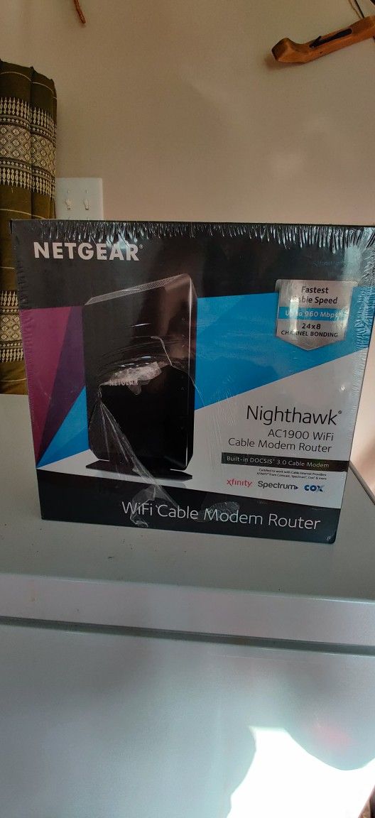 Netgear Nighthawk AC1900 Combo Modem/Router