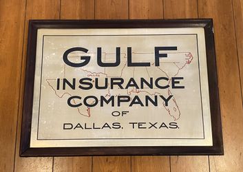 1940s-1950s Gulf Insurance Company Advertising 