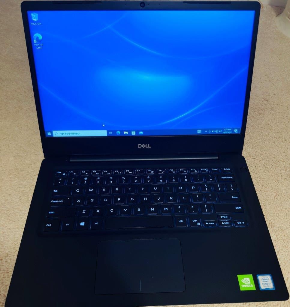 Dell VOSTRO 5481 - (i7-8565U / RAM 8GB / SSD 128) NVIDIA GeForce MX130