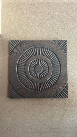 2 piece wooden wall art