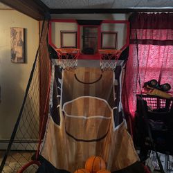 Indoor Double Basketball Hoop