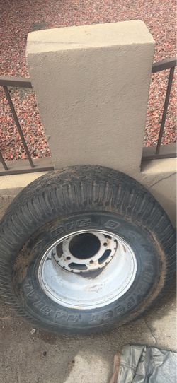 Big O Bigfoot Radial Tire with Steel Wheel