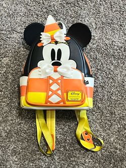 Disney Loungefly Halloween Minnie Candycorn Backpack