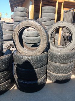 Used set of tires 275 60 20