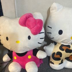 2 Big Plushies Hello Kitty Collection 🔥 