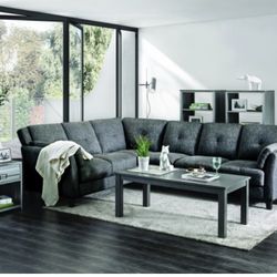 Gray Sectional 
