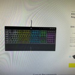 Corsair k55 RGB PRO Gaming Keyboard