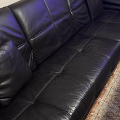 Real Leather Sofa Free Delivery 