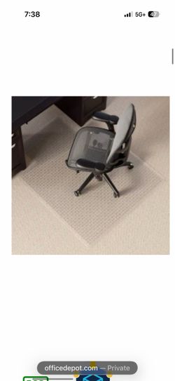 Office floor rolling mat