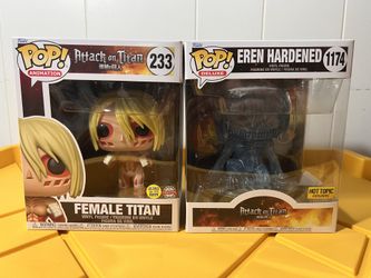 Attack On Titan Funko Pop Set 