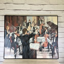 Huge Lee Reynolds Orchestra Painting
