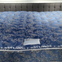 King Size Bed with Mattress Set