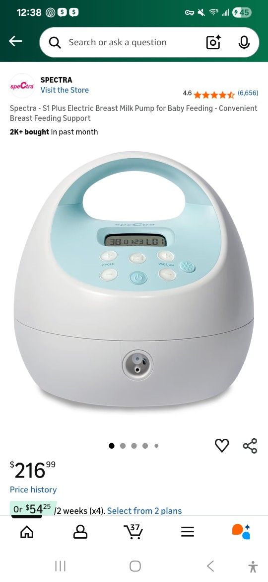 Spectra S1 Pro Breastpump 