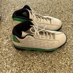 Jordan 13 white lucky Green (AS IS)