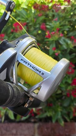 Fathom 15..2 speed/Braid/New Rod