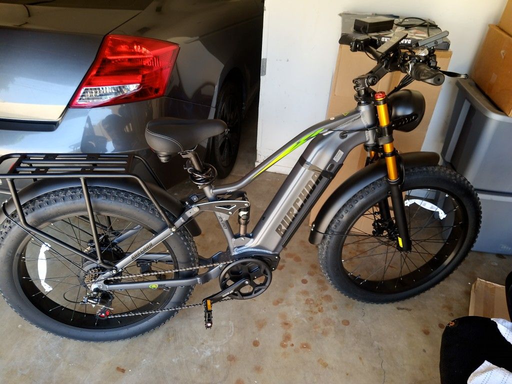 Burchda Rx80 Fat Tire E Bike